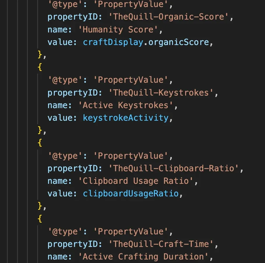 (Schema.org / JSON-LD) that Google can read directly.