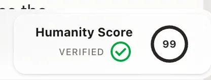 Humanity Score